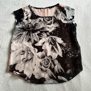 Vintage Y2K American eagle outfitters sheer flowy top 🌸🖤